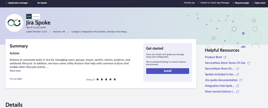 Jira to ServiceNow Integration – Quick Link image